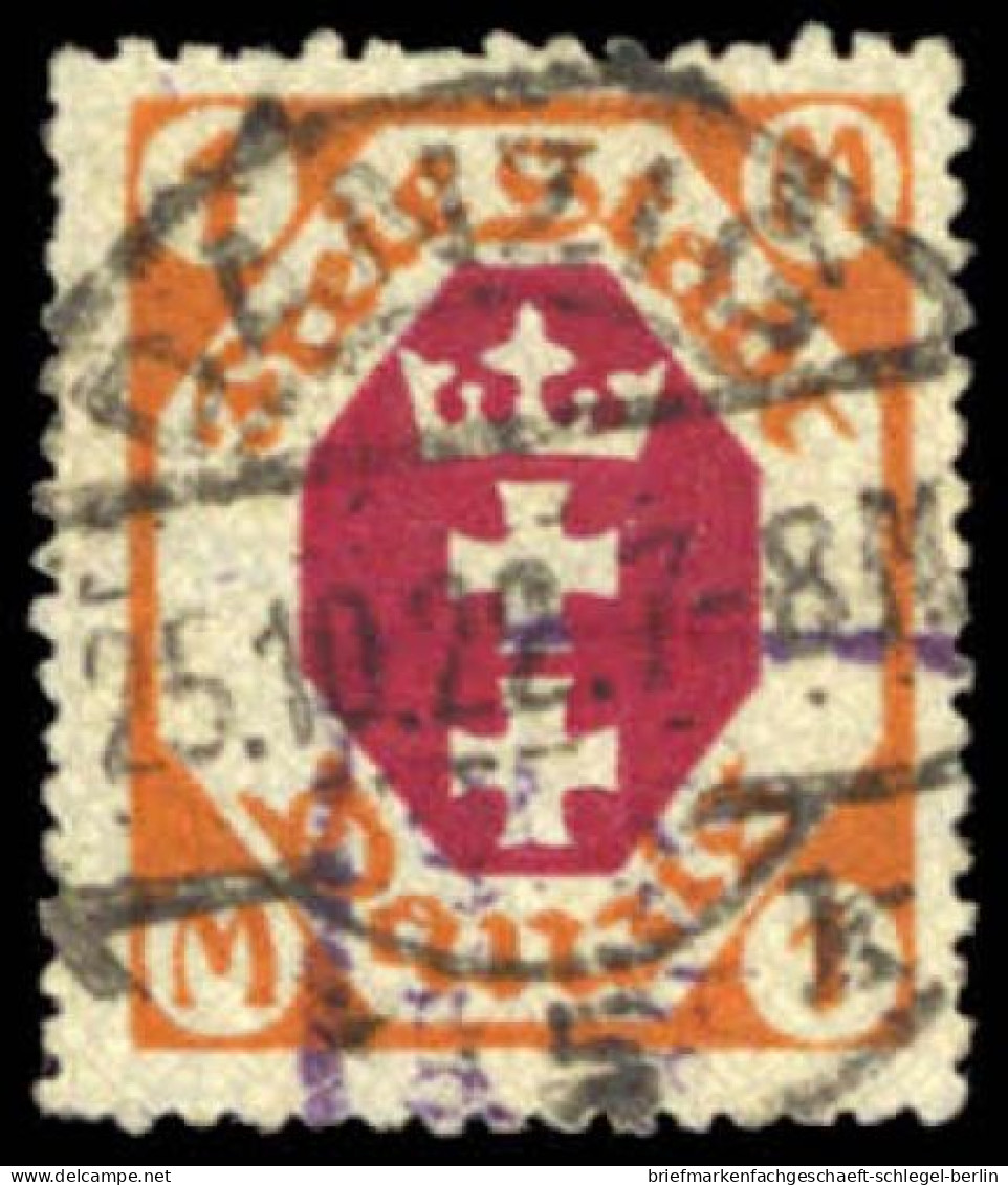 Danzig, 1921, 83 IV, Gestempelt - Oblitérés