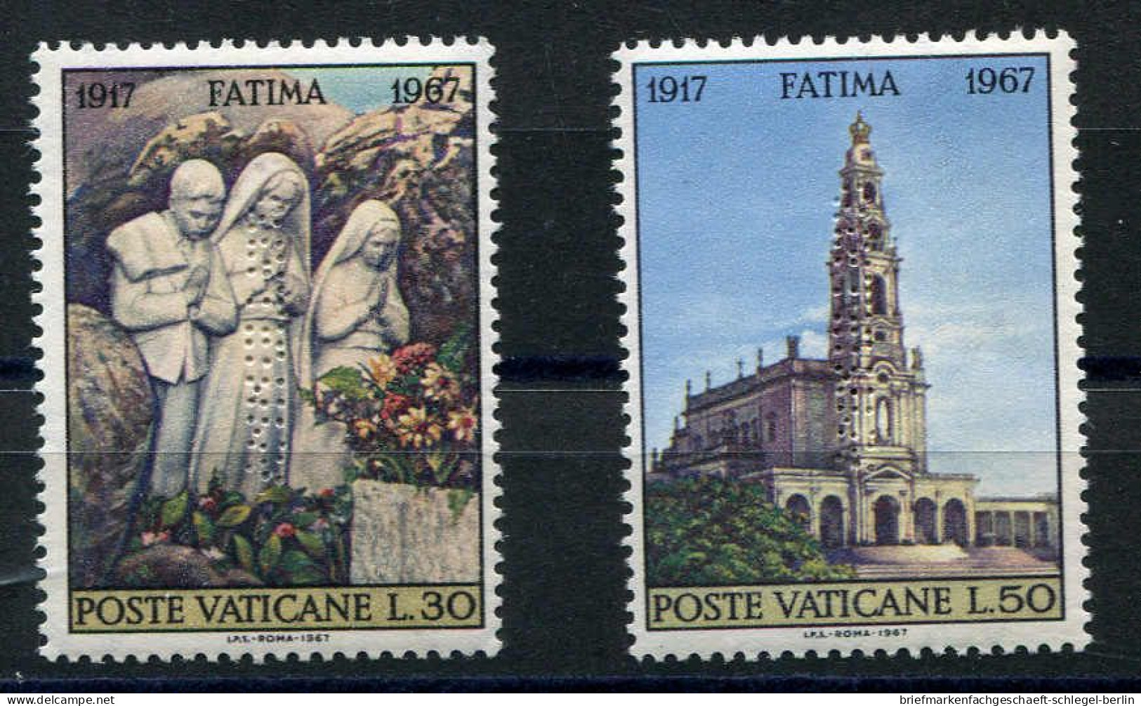 Vatikanstaat, 1967, 528-30 P, Postfrisch - Otros & Sin Clasificación