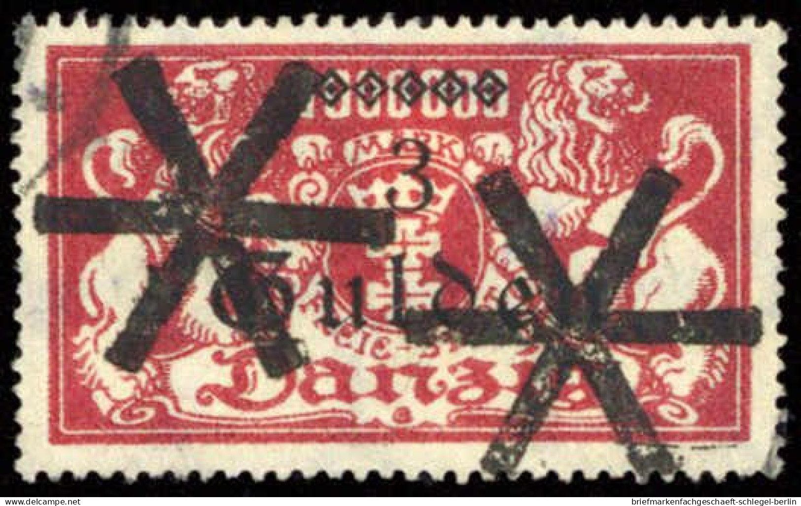 Danzig, 1923, 191, Gestempelt - Usati