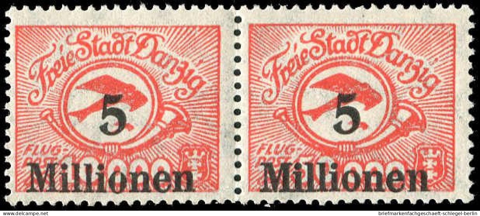 Danzig, 1923, 180 F, Postfrisch - Mint