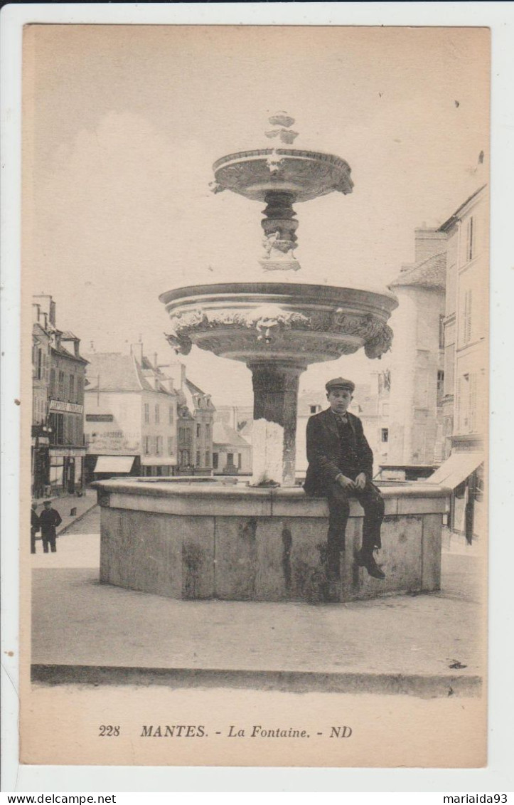 MANTES - YVELINES - LA FONTAINE - Mantes La Ville