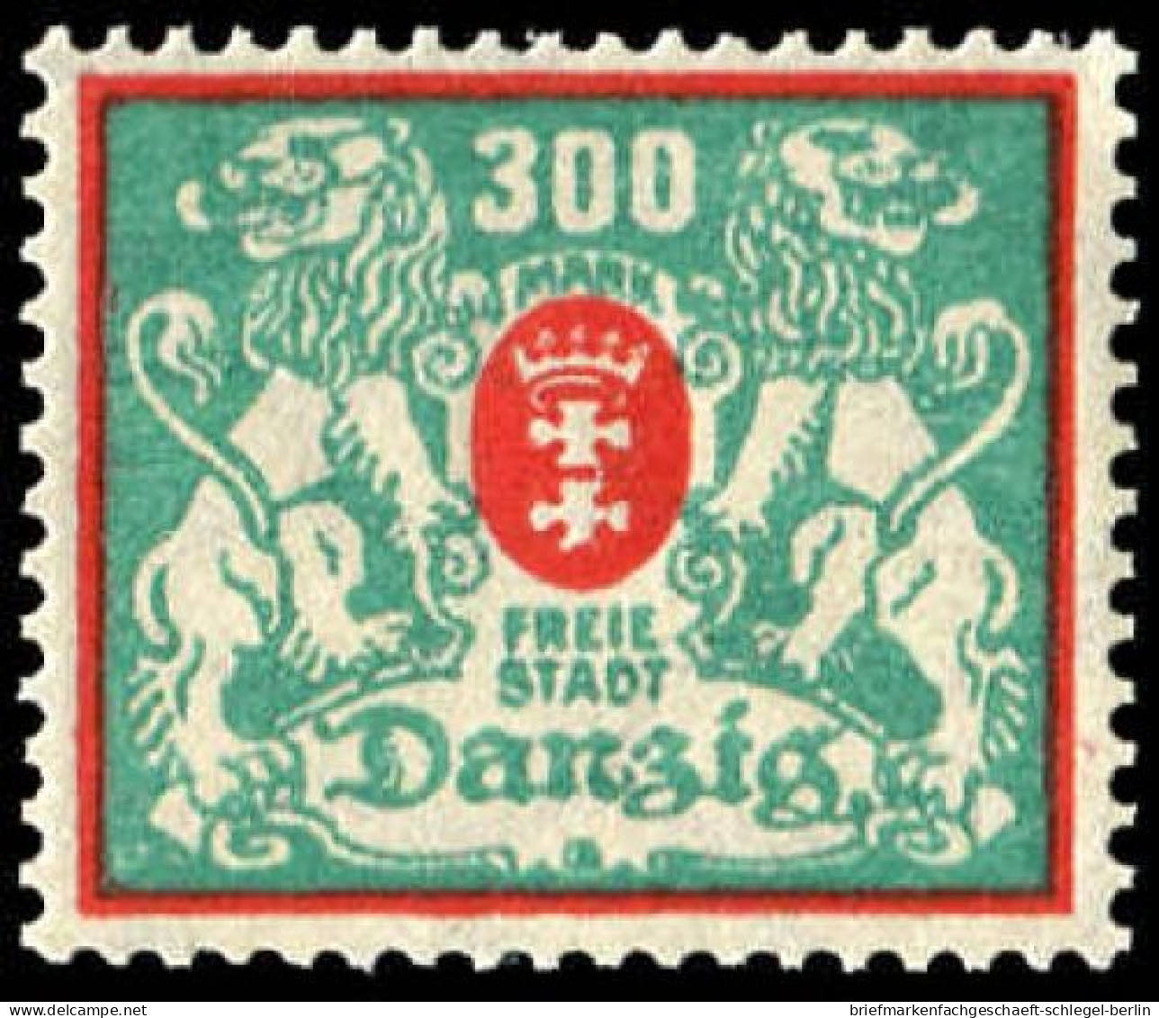 Danzig, 1923, 130 F, Postfrisch - Ungebraucht