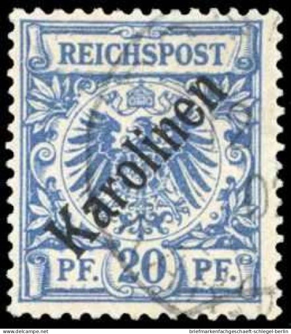 Deutsche Kolonien Karolinen, 1899, 4 I, Gestempelt - Caroline Islands