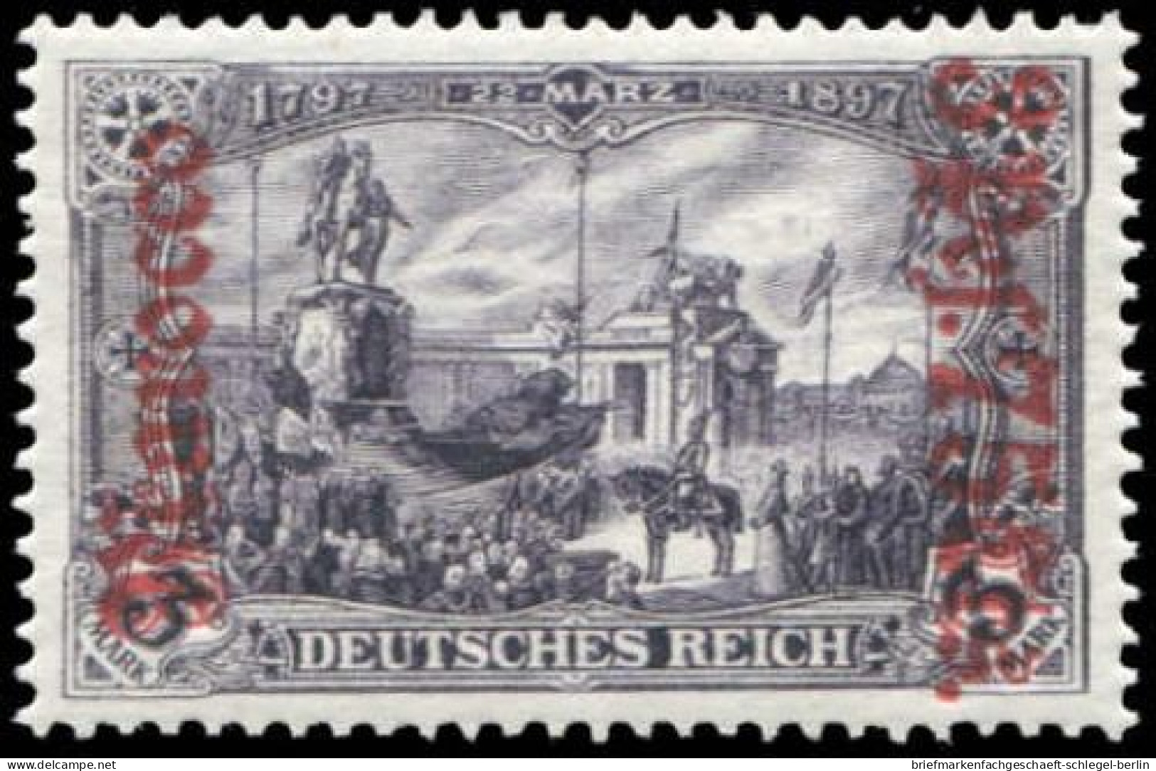 Deutsche Auslandspost Marokko, 1905, 32 B, Postfrisch - Deutsche Post In Der Türkei