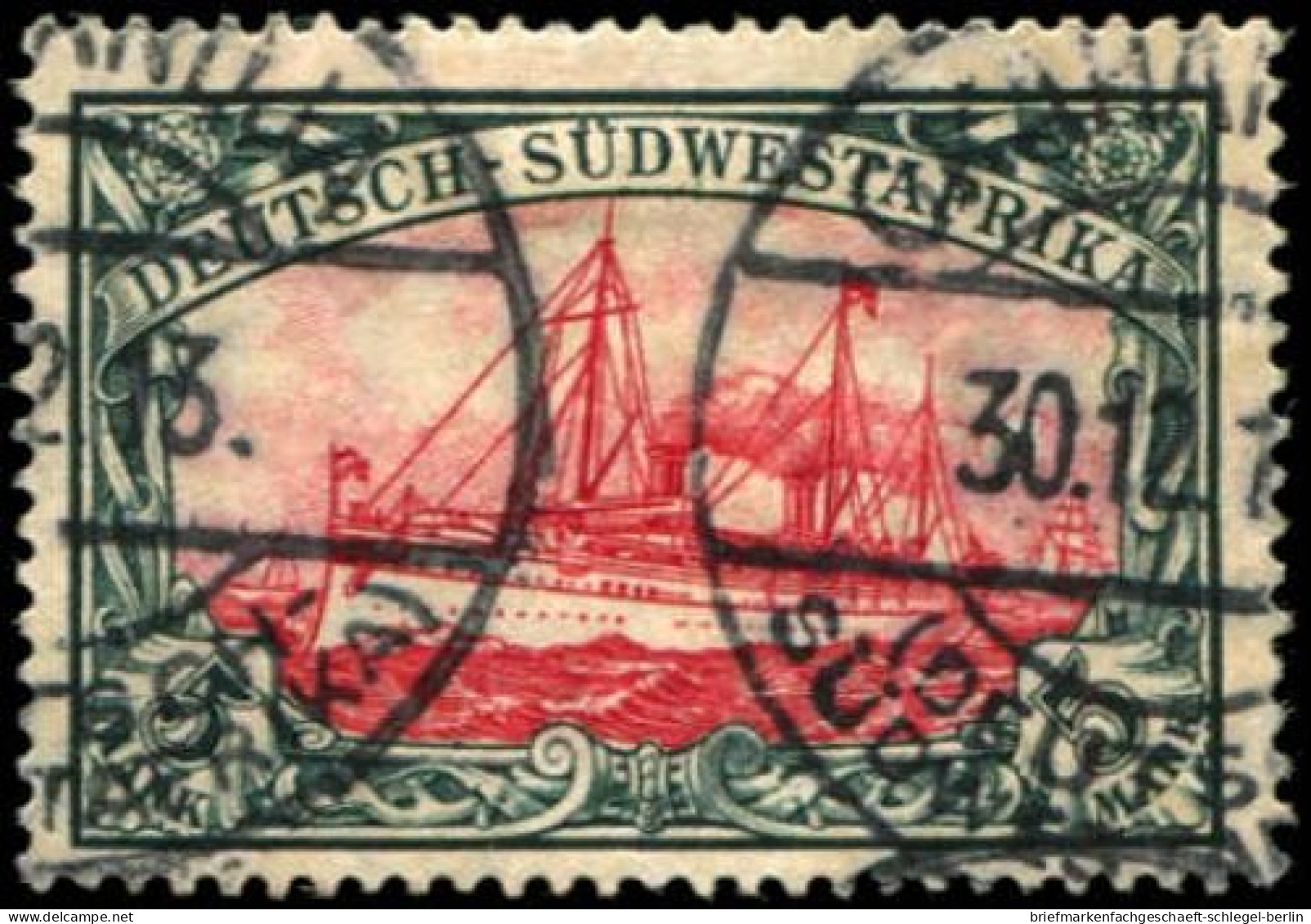 Deutsche Kolonien Südwestafrika, 1901, 24-32, Gestempelt - África Del Sudoeste Alemana