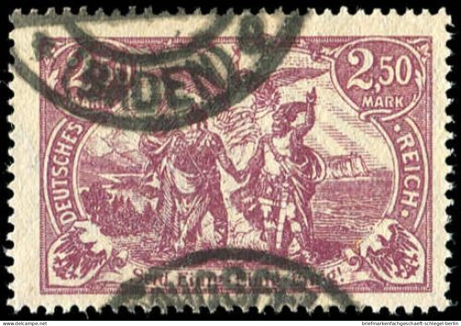 Deutsches Reich, 1920, 115 D, Gestempelt - Sonstige & Ohne Zuordnung