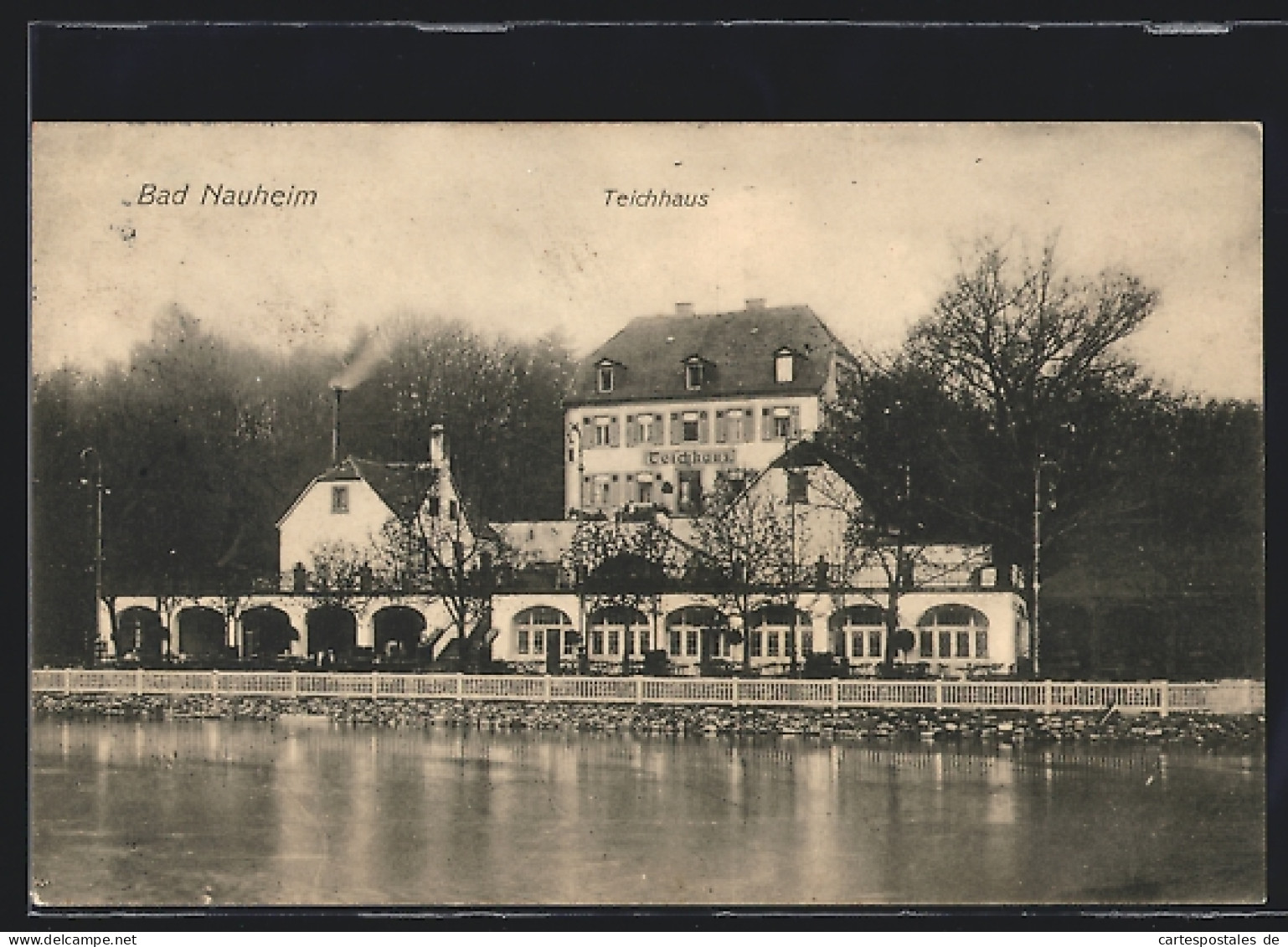 AK Bad Nauheim, Teichhaus Am Wasser  - Bad Nauheim