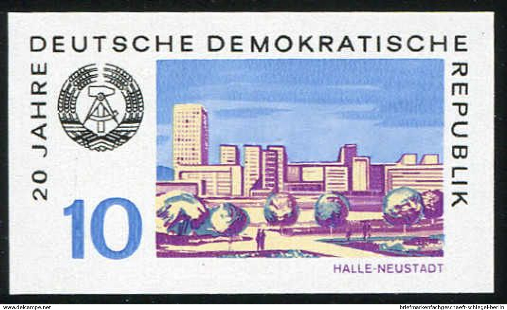 DDR, 1969, 1501 PH, Postfrisch - Altri & Non Classificati