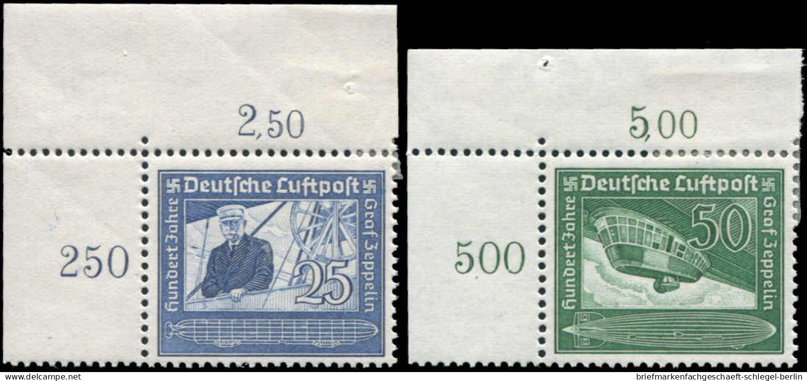 Deutsches Reich, 1938, 669-70 ER, Postfrisch - Sonstige & Ohne Zuordnung