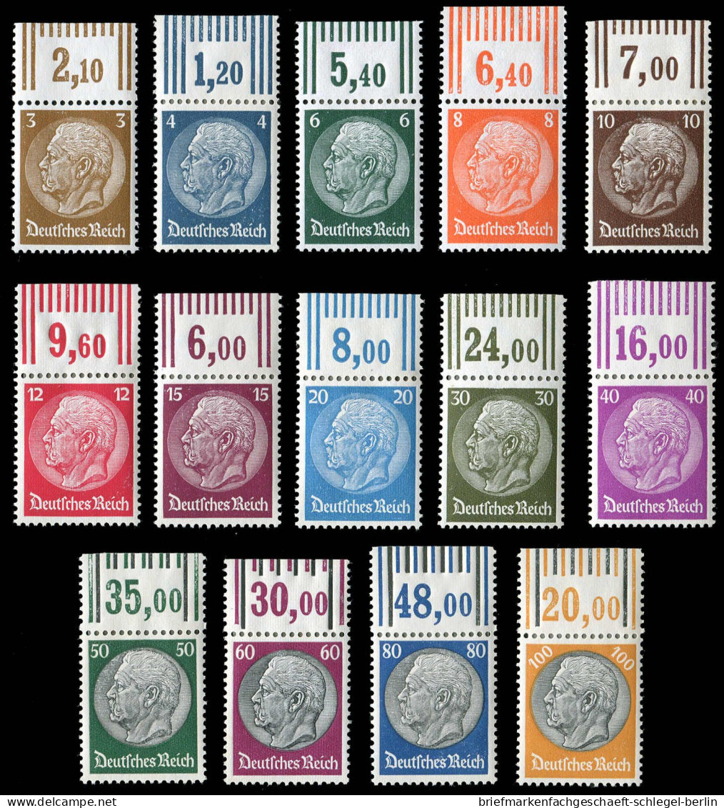 Deutsches Reich, 1933, 482-95 OR, Postfrisch - Sonstige & Ohne Zuordnung