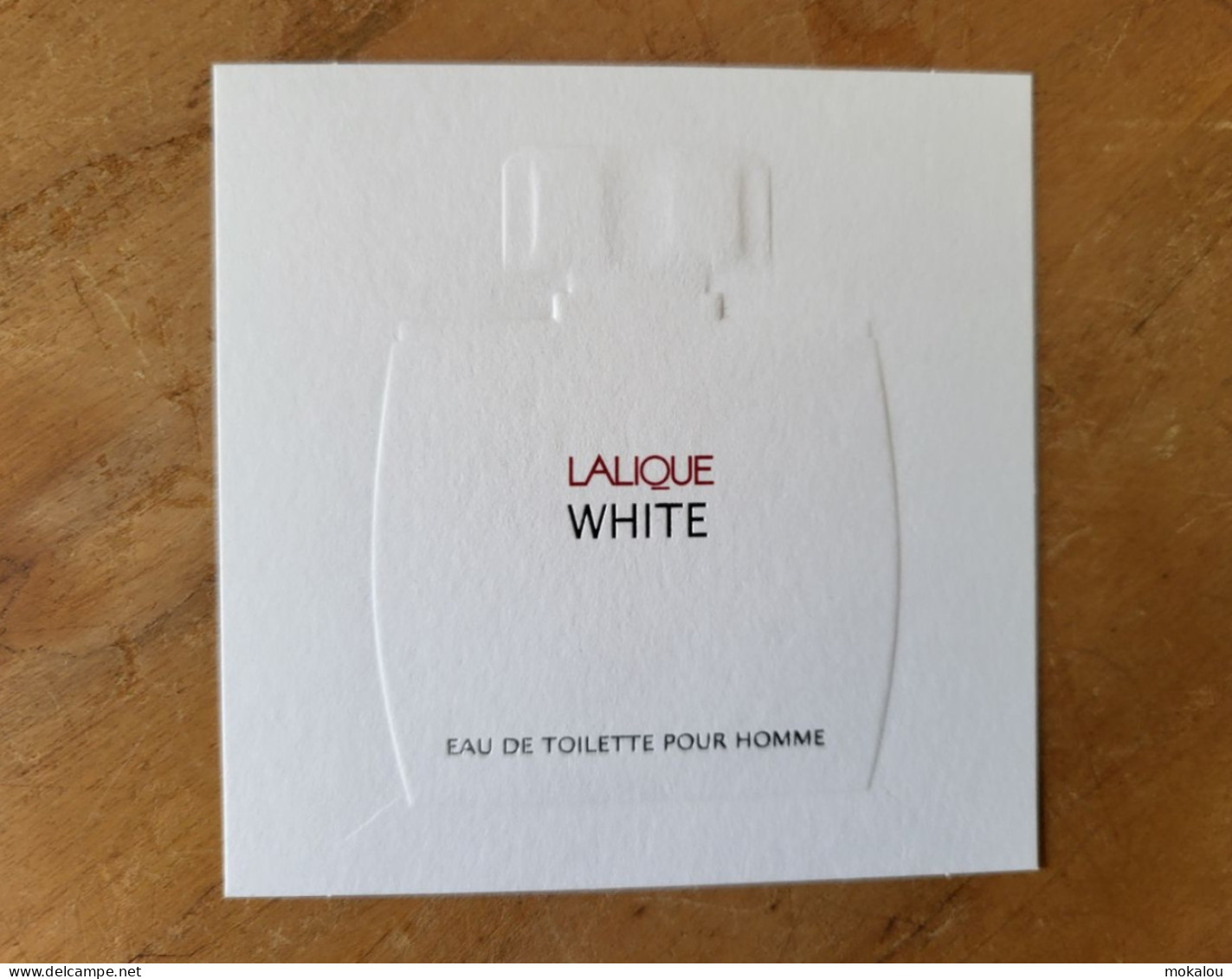Carte Lalique White - Modernes (à Partir De 1961)