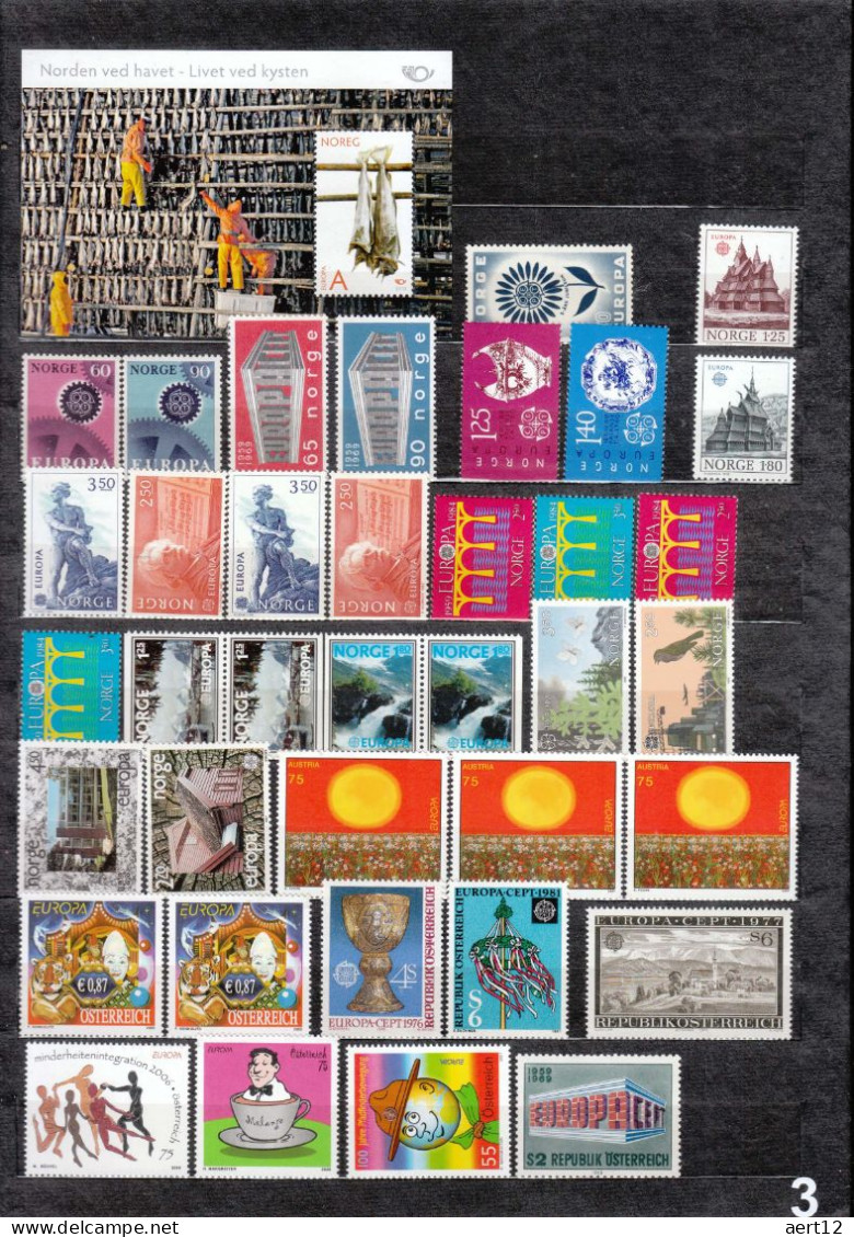 Europa (C.E.P.T.), Michel catalog value: 2037,1 EUR, Colection with Album