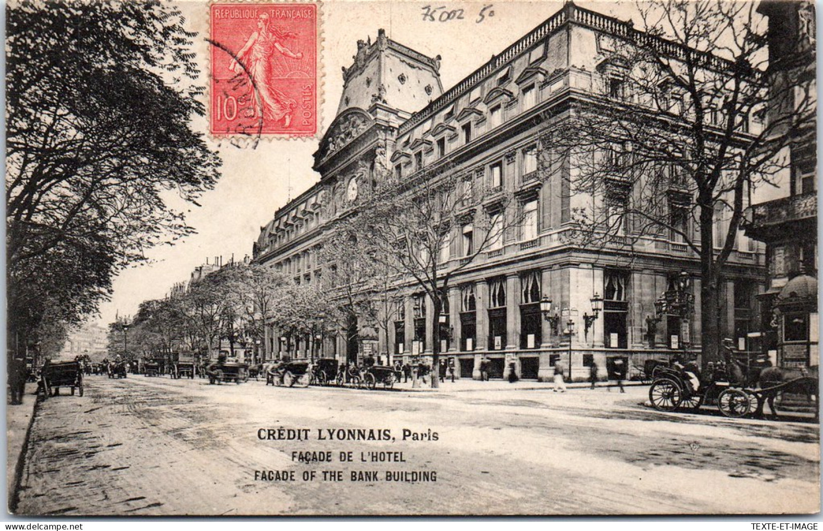 75002 PARIS - Le Credit Lyonnais. - Paris (02)