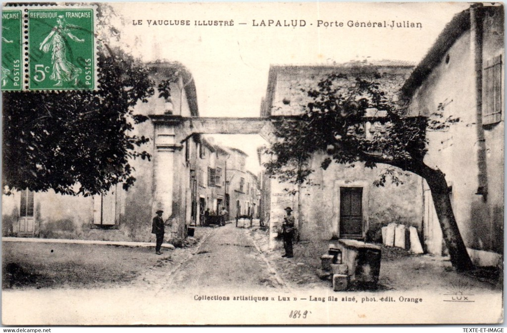 84 LAPALUD - La Porte General Julian  - Lapalud