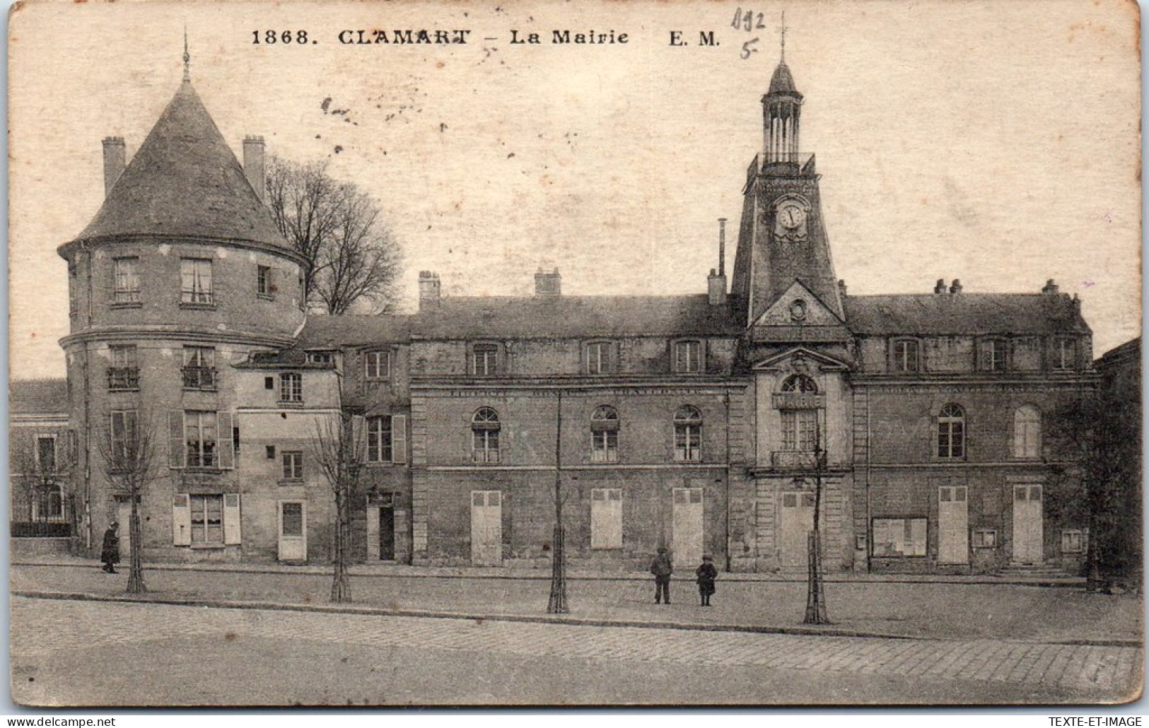 92 CLAMART - Vue Generale De La Mairie. - Clamart