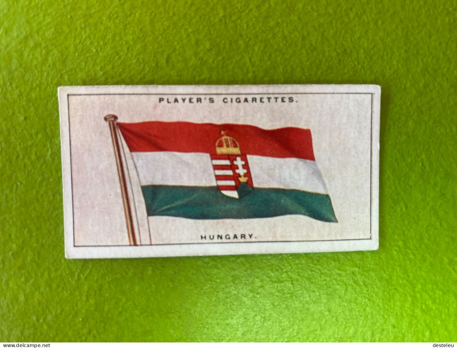 Player's Cigarettes Card Flags Of The League Of Nations -  Italy - Sonstige & Ohne Zuordnung