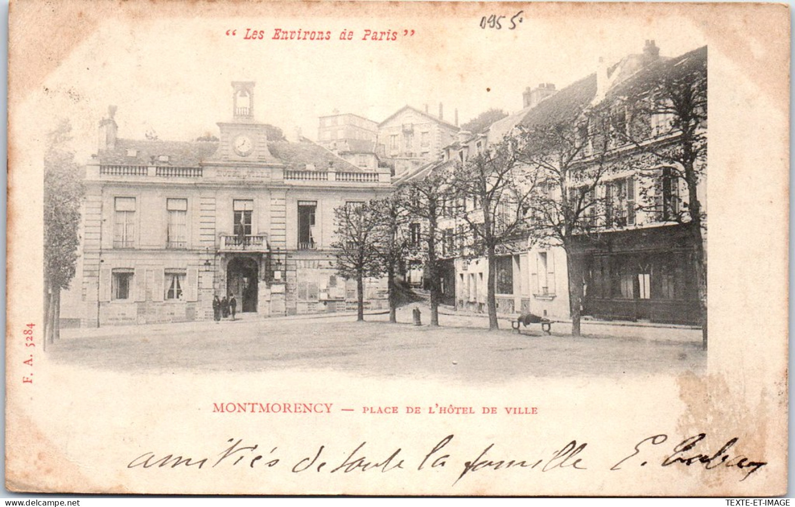 95 MONTMORENCY - Place De L'hotel De Ville  - Montmorency