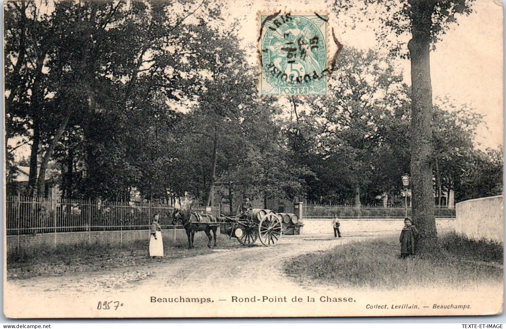 95 BEAUCHAMPS - Rond Point De La Chasse - Beauchamp