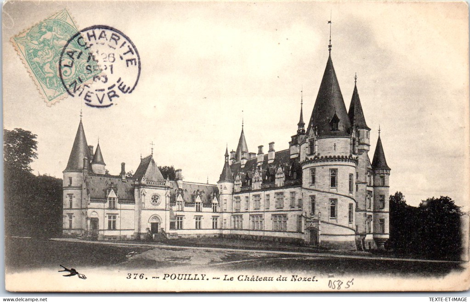 58 POUILLY - Le CHATEAUdu Nozet. - Pouilly Sur Loire