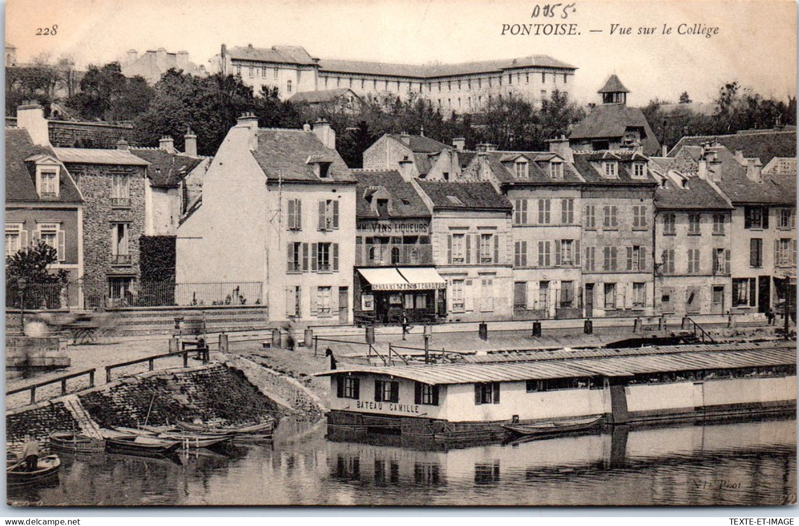 95 PONTOISE - Vue Sur Le College. - Pontoise