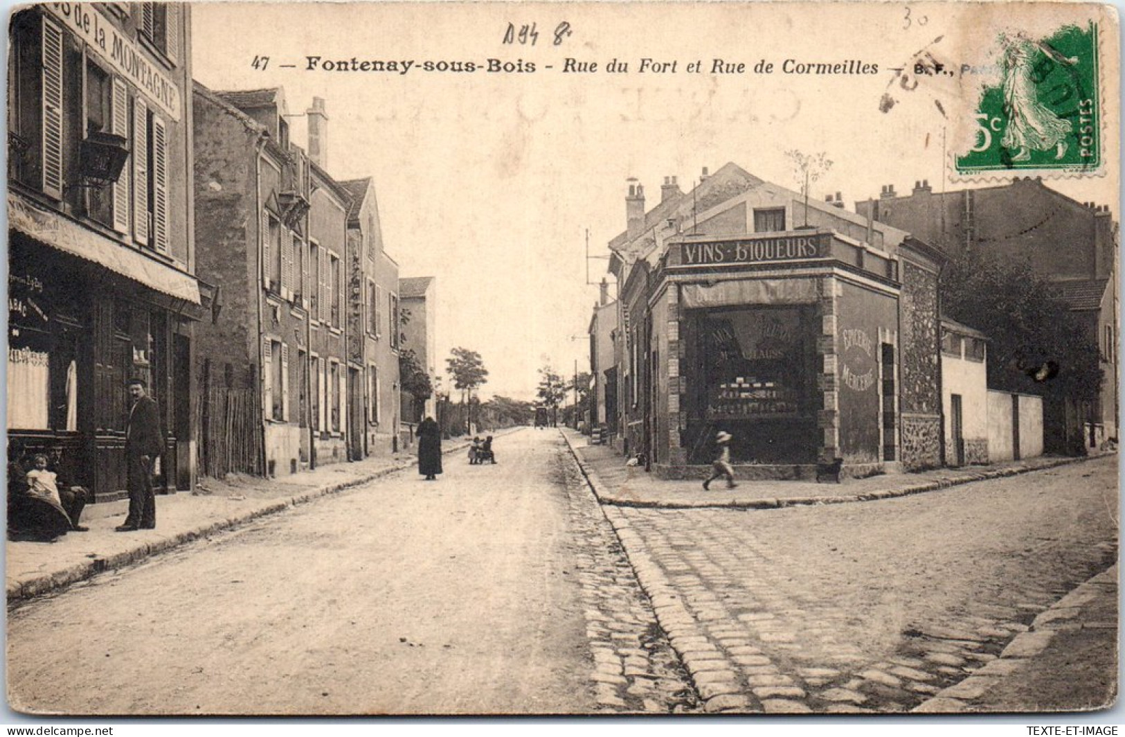 94 FONTENAY SOUS BOIS - Rue Du Fort Et De Cormeilles. - Fontenay Sous Bois