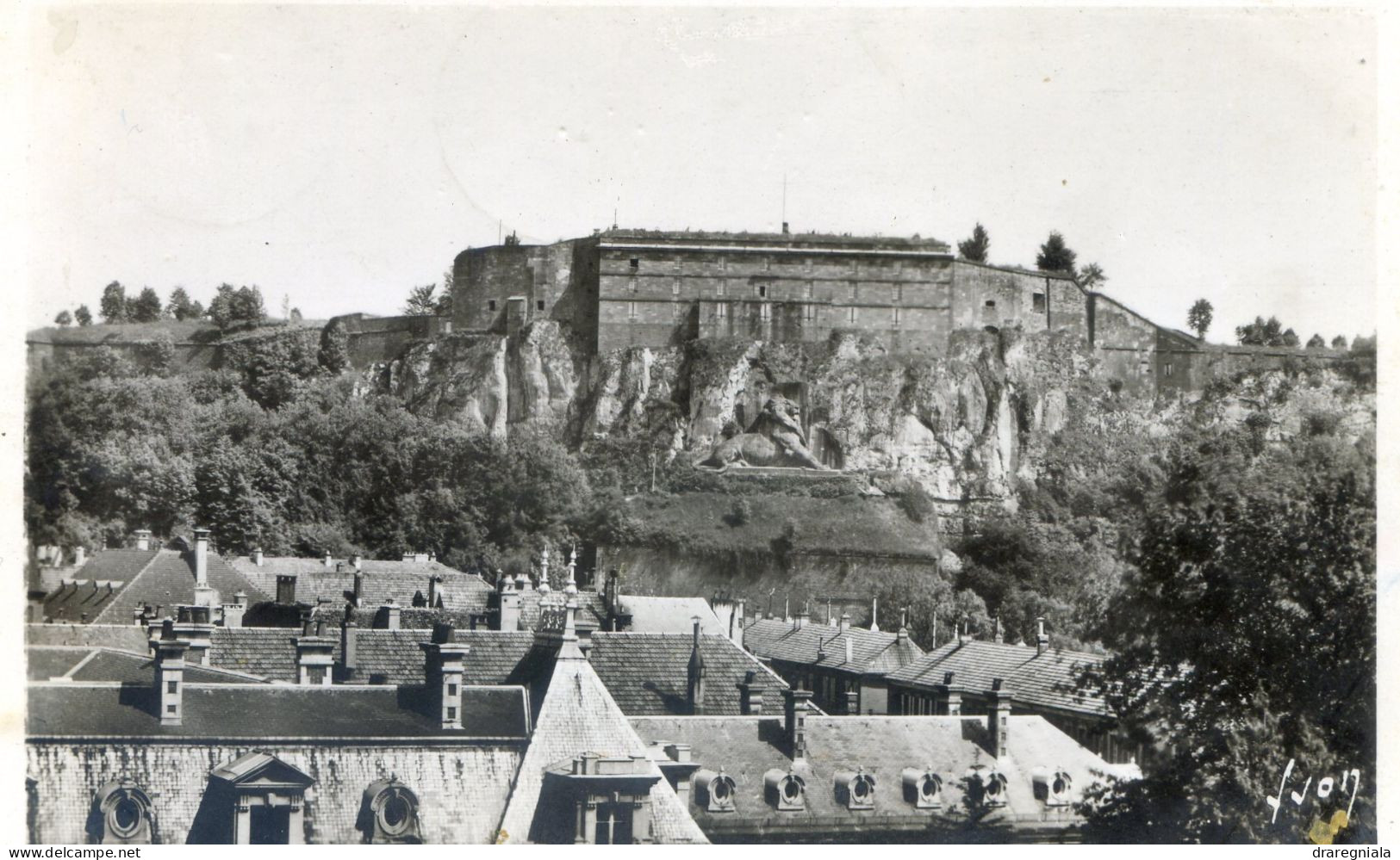 Marianne De Gandon 6F N°721 Seul - Cpa Belfort - Le Château Ancienne Forteresse Féodale 1226 - Lettres & Documents