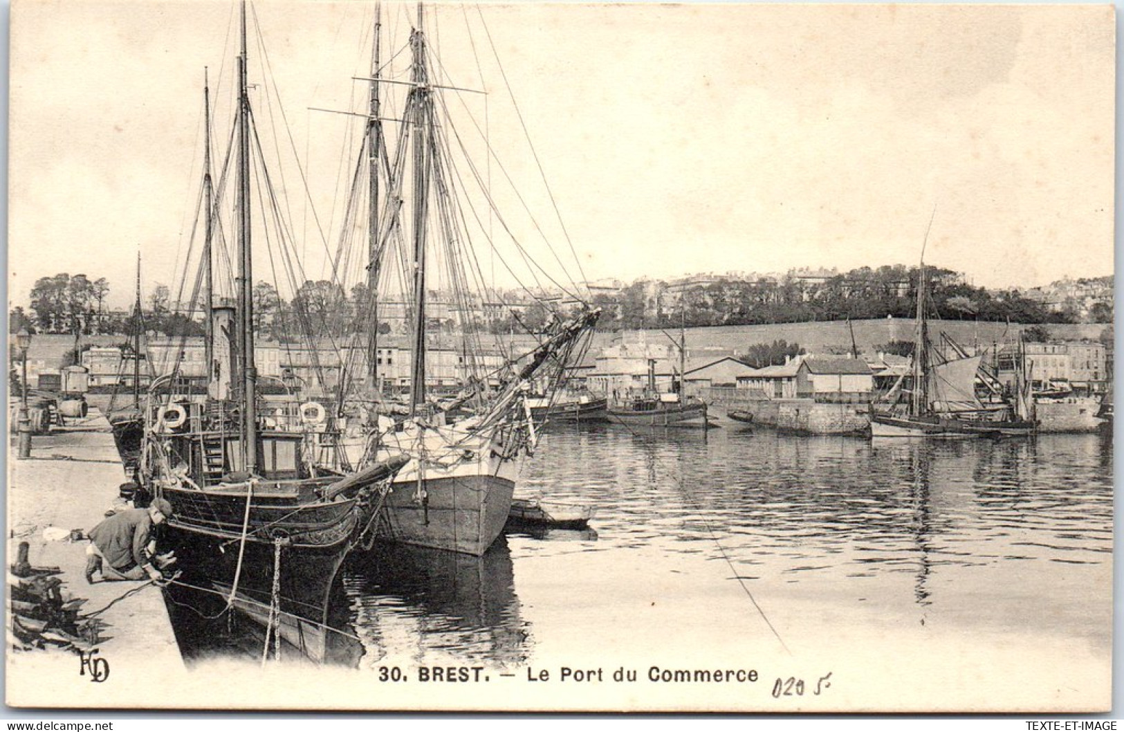 29 BREST - Le Port Du Commerce. - Brest