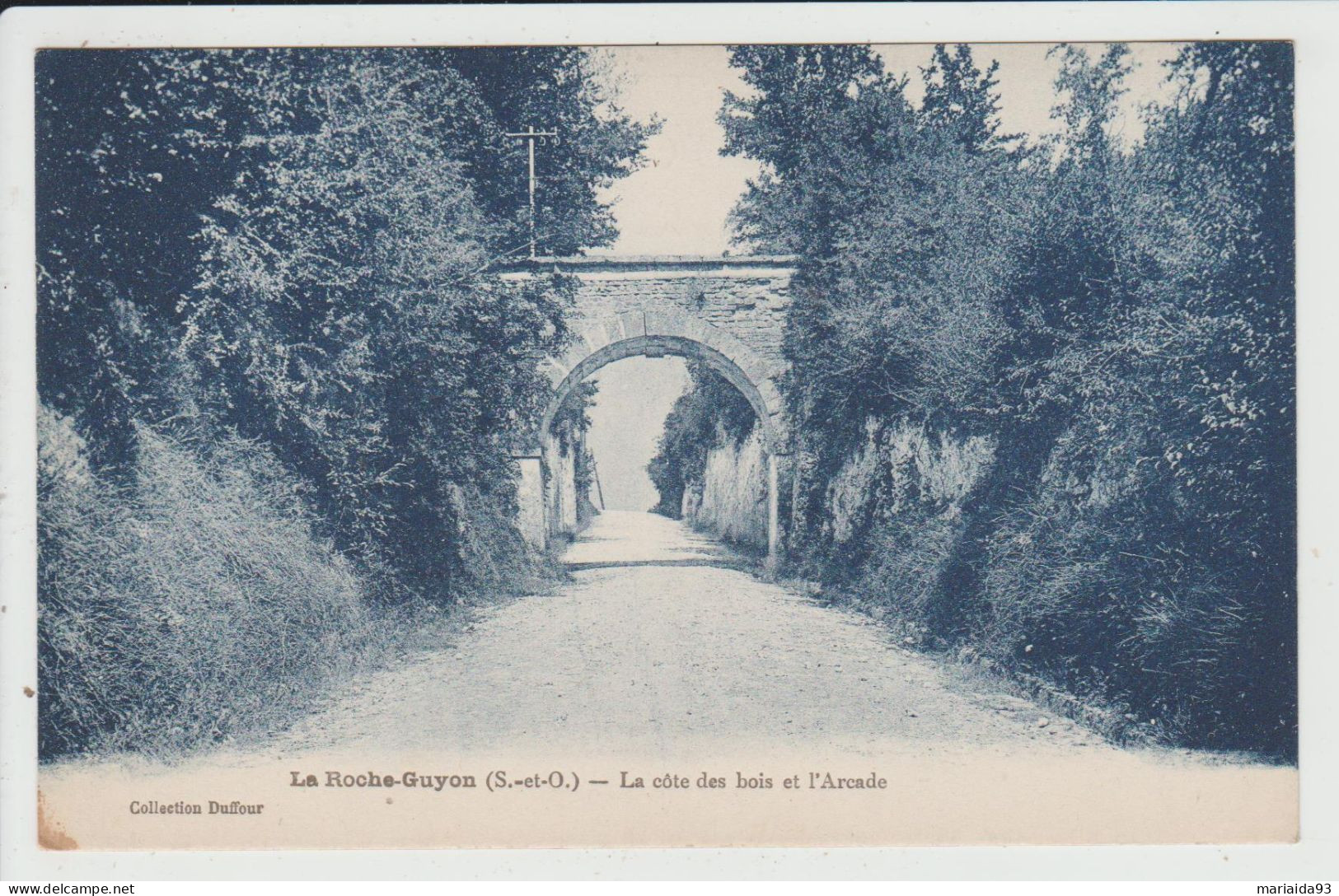 LA ROCHE GUYON - VAL D'OISE - LA COTE DES BOIS ET L'ARCADE - La Roche Guyon