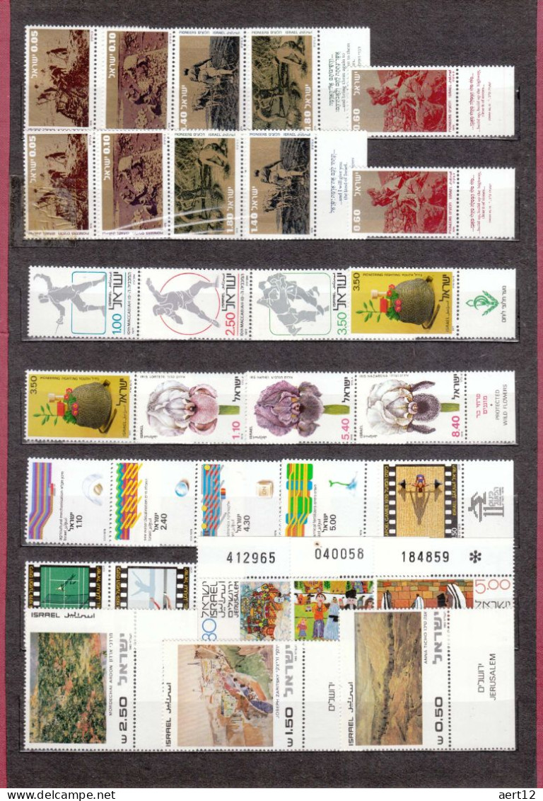 Israel, Michel Catalog Value: 830,8 EUR, Colection With Album - Collections (en Albums)