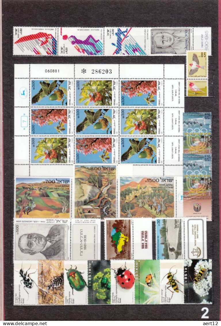 Israel, Michel Catalog Value: 830,8 EUR, Colection With Album - Sammlungen (im Alben)