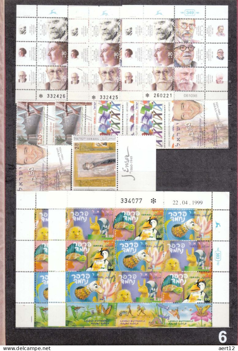 Israel, Michel catalog value: 830,8 EUR, Colection with Album