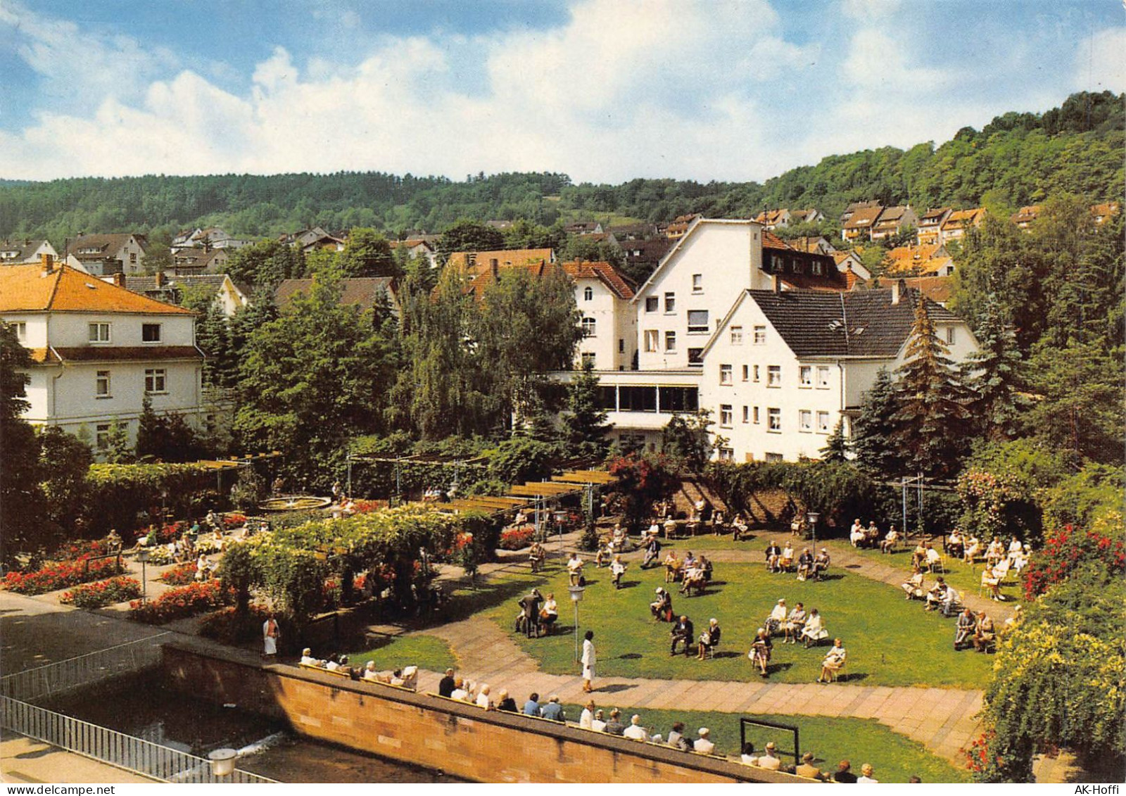 Bad Orb Im Spessart -  Rosengarten Am Salinenplatz Und Der Quellenhof - Bad Orb