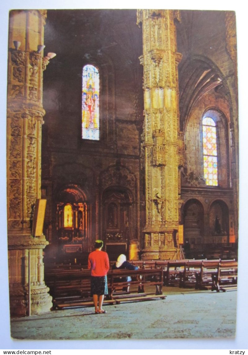 PORTUGAL - LISBOA - Mosteiro Dos Jeronimos - Interior Do Templo - Lisboa