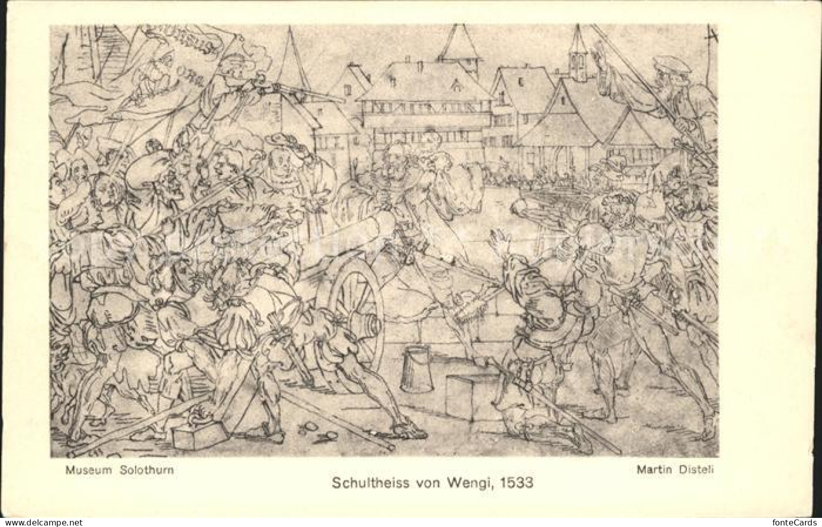 11745710 Solothurn Museum Gemaelde Schultheiss Von Wengi Solothurn - Autres & Non Classés
