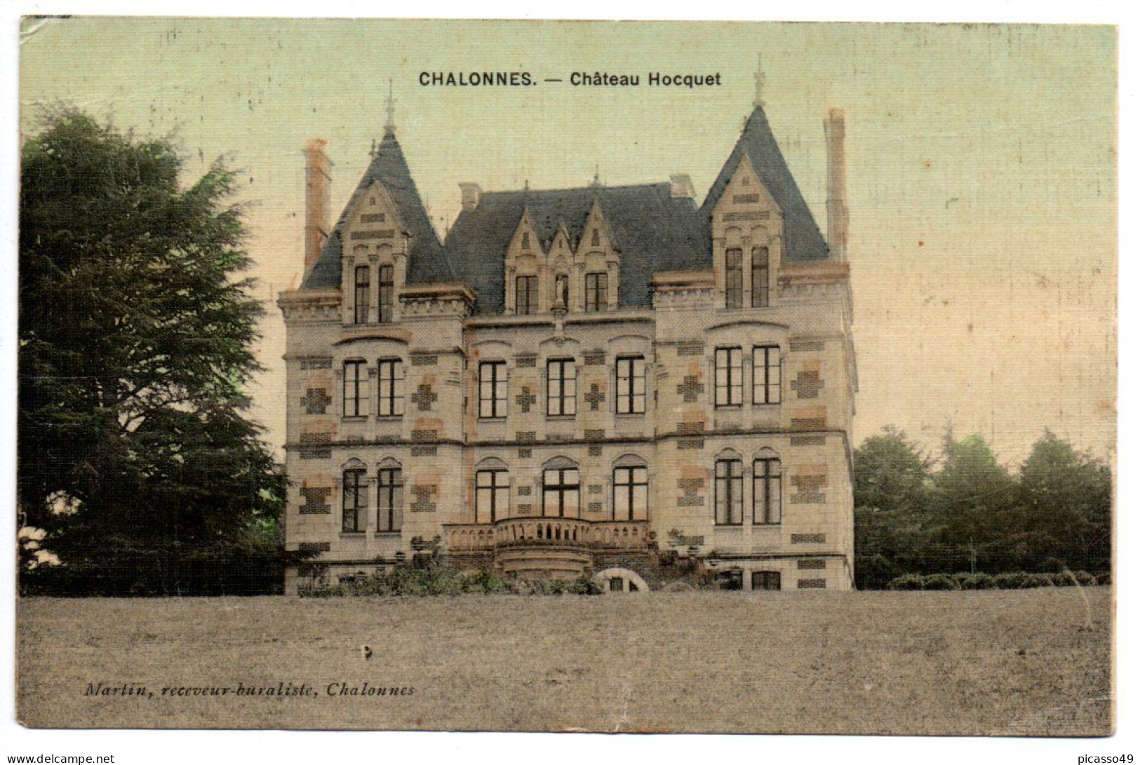 Maine Et Loire , Chalonnes , Château Hocquet - Chalonnes Sur Loire