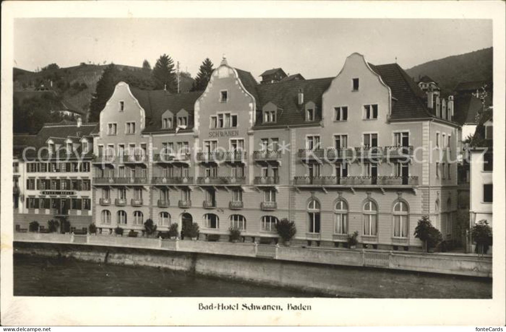 11745642 Baden AG Bad Hotel Schwanen Baden AG - Autres & Non Classés
