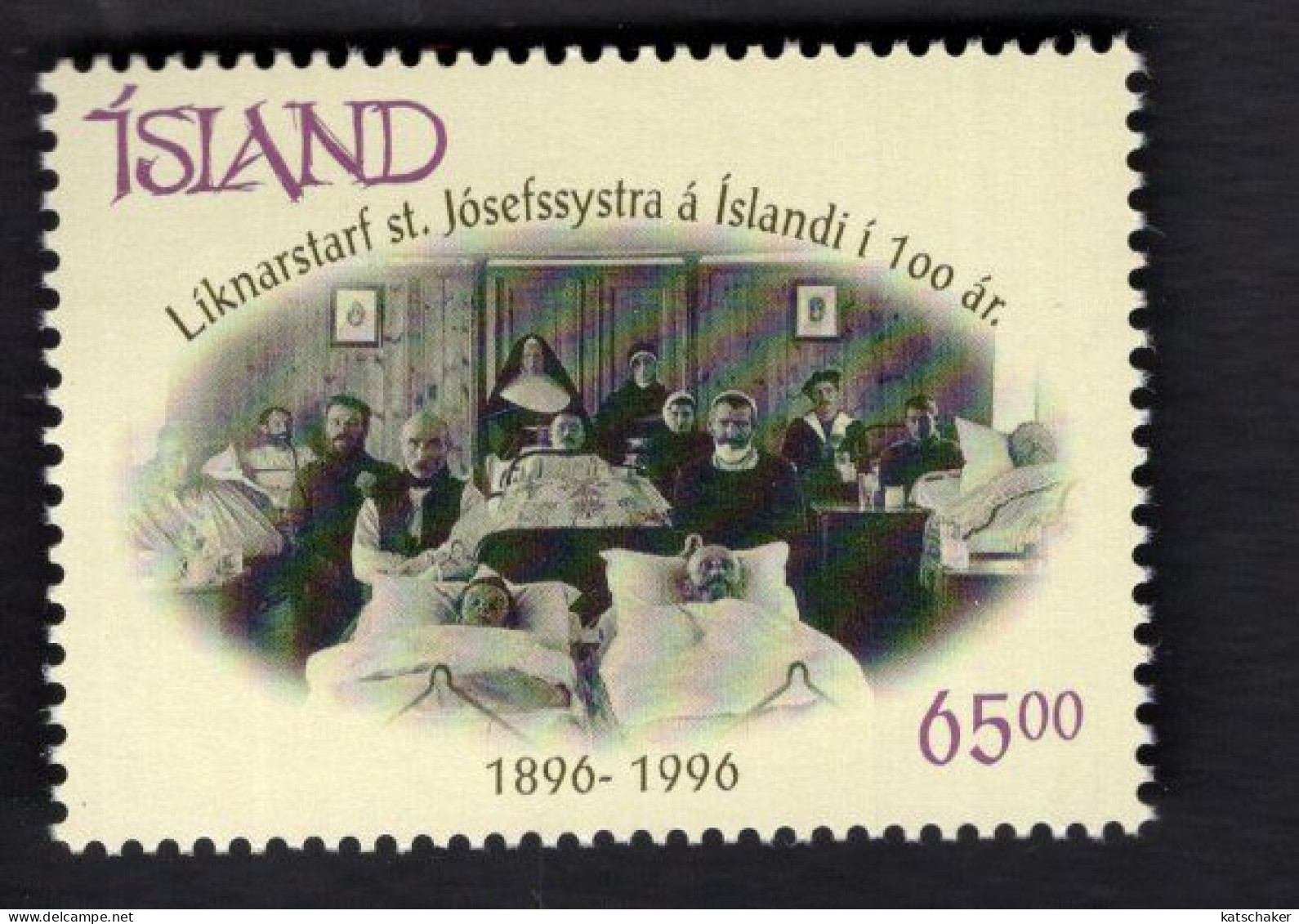 2022465560 1996 SCOTT 828 (XX)  POSTFRIS MINT NEVER HINGED - ORDER OF THE SISTERS OF ST. JOSEPH IN ICELAND - CENT. - Neufs