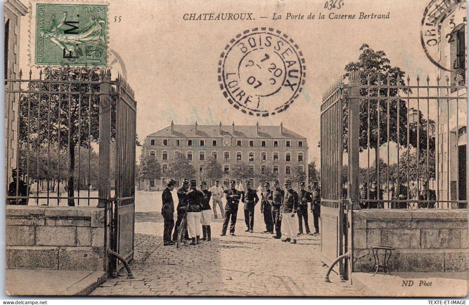 36 CHATEAUROUX - La Porte De La Caserne Bertrand  - Chateauroux