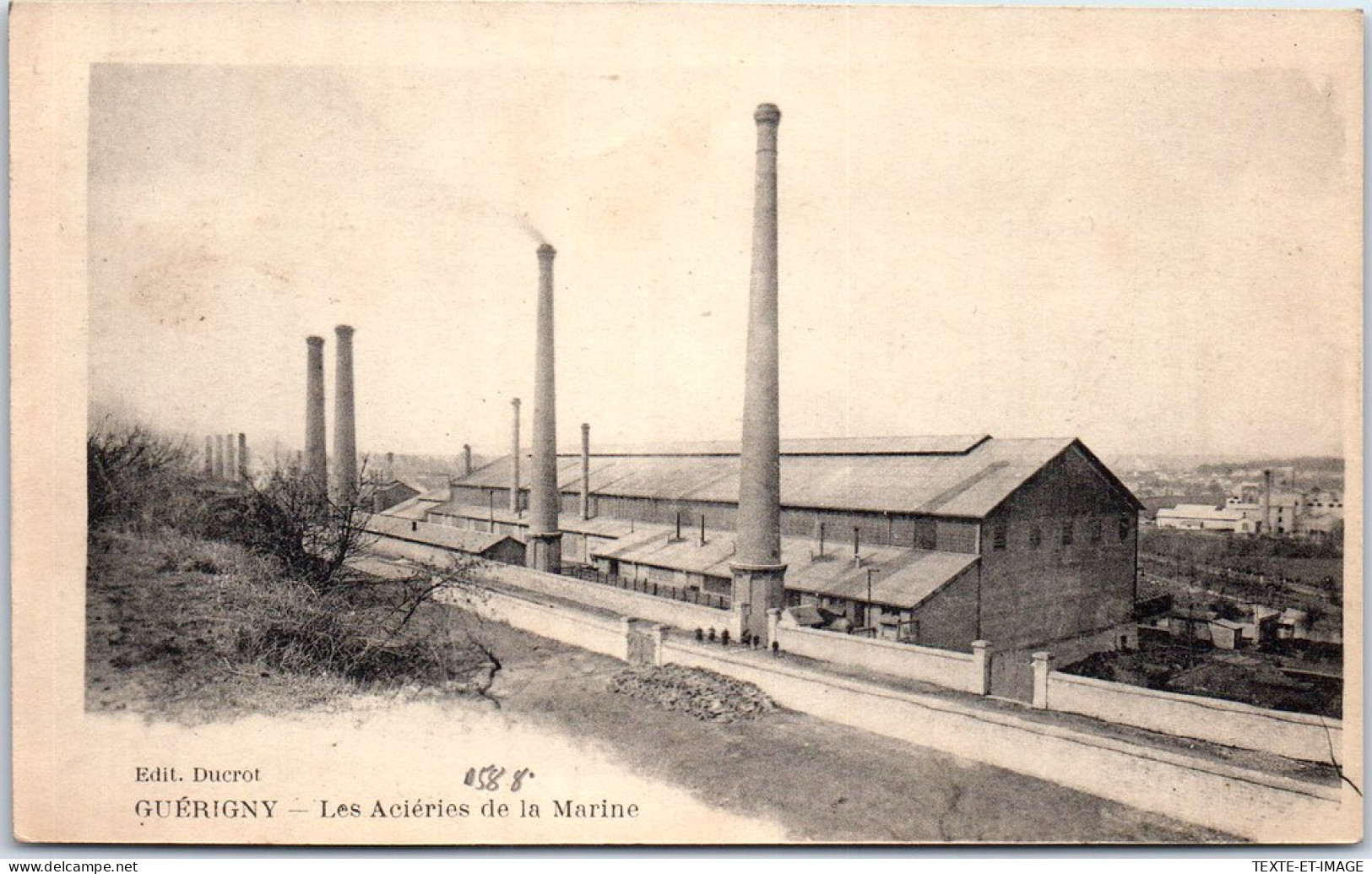 58 GUERIGNY - Les Acieries De La Marine  - Guerigny