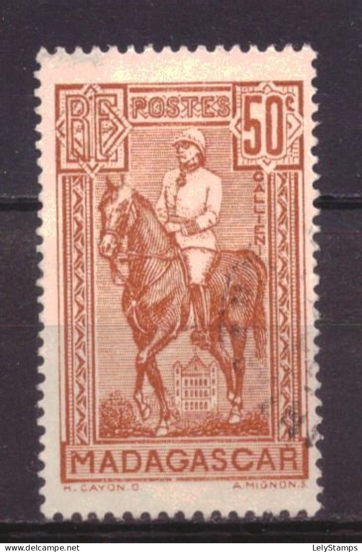 Madagaskar / Madagascar 208 Used General Gallieni (1931) - Used Stamps
