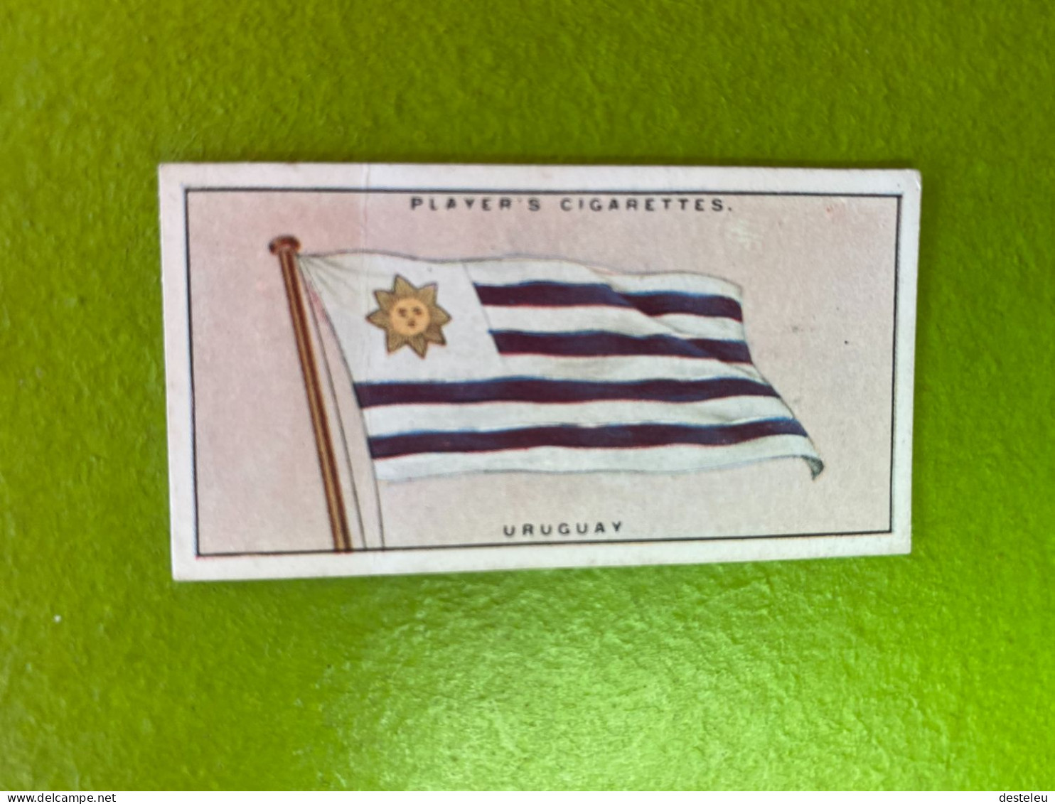Player's Cigarettes Card Flags Of The League Of Nations -  Uruguay - Altri & Non Classificati