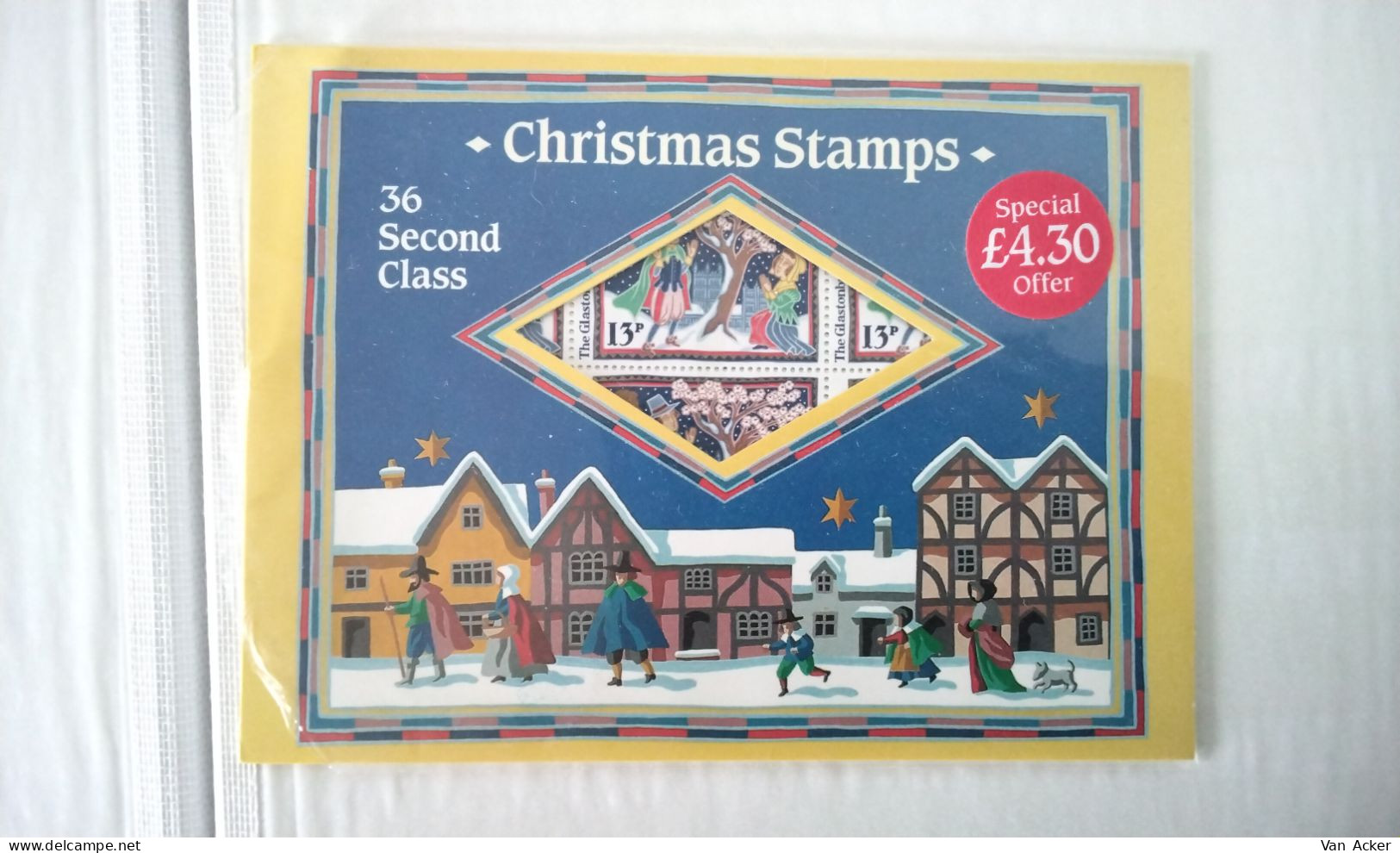 Great Britain Mi.1091 II ** (36x) Christmas 1986 MNH. - Cuadernillos