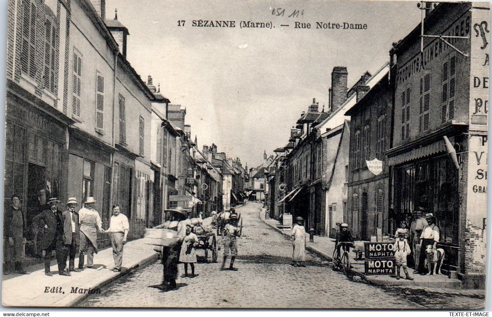 51 SEZANNE - La Rue Notre Dame. - Sezanne