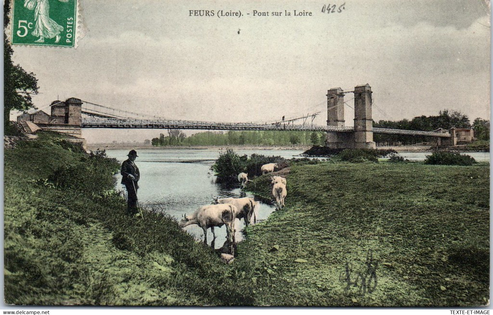 42 FEURS - Pont Sur La Loire. - Feurs