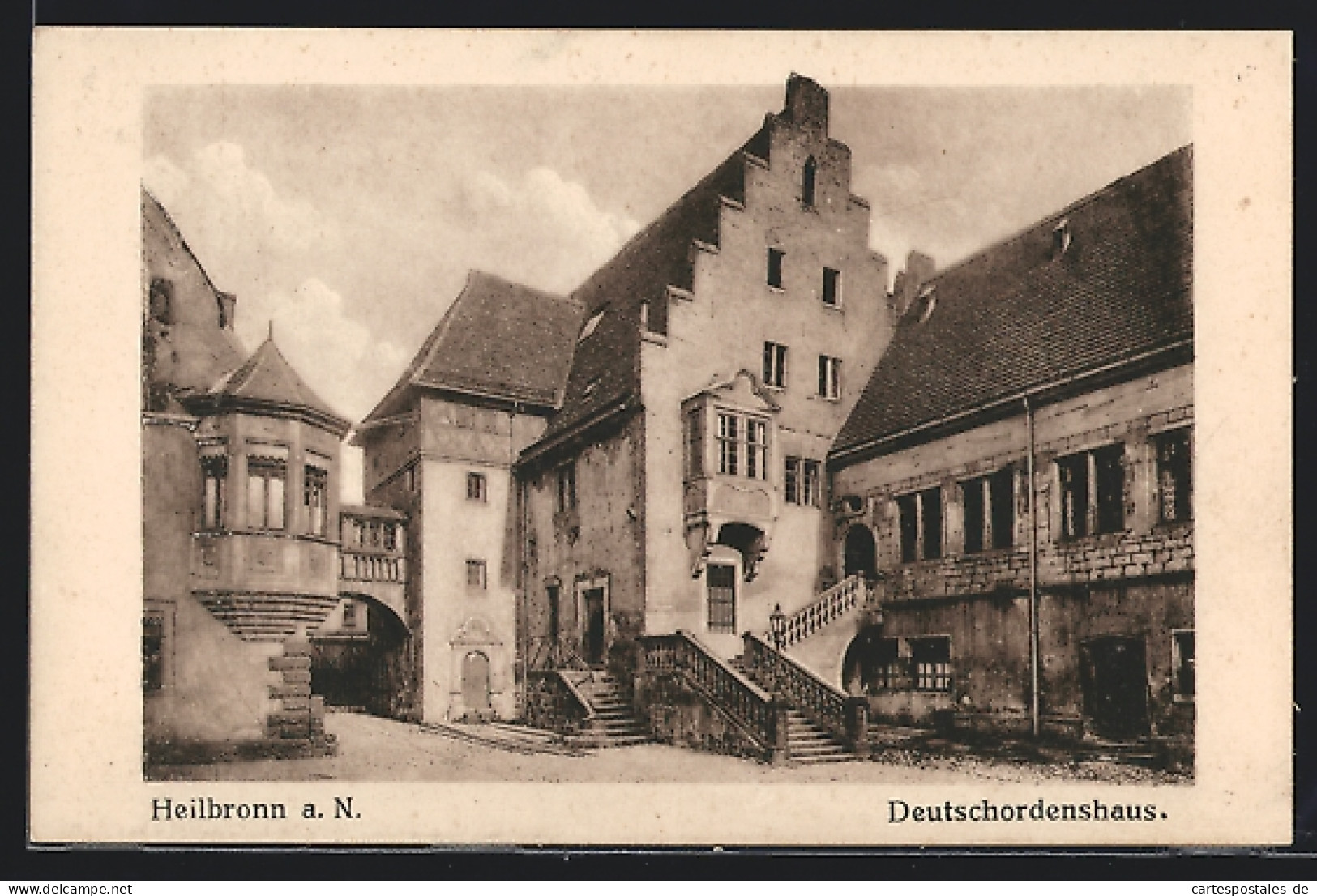 AK Heilbronn, Hof Im Deutschordenshaus (Landgericht)  - Heilbronn