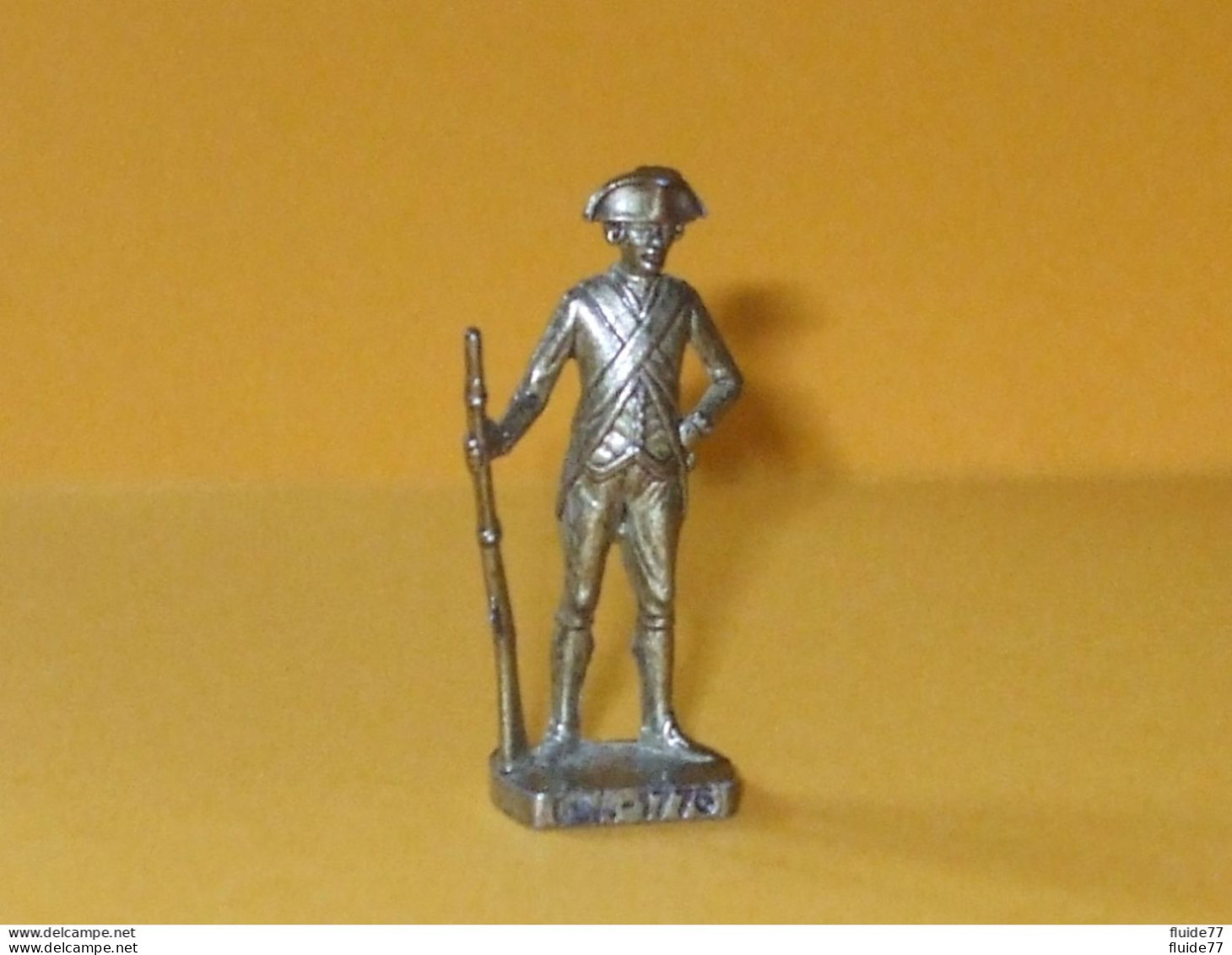 @ USA De 1780, Officier USA 1776 @ - Figurine In Metallo