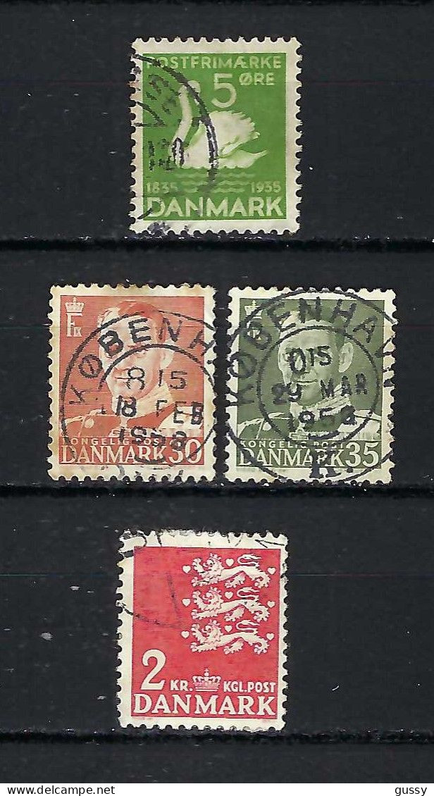 DANEMARK Ca.1950-65: Lot D'obl. - Gebruikt