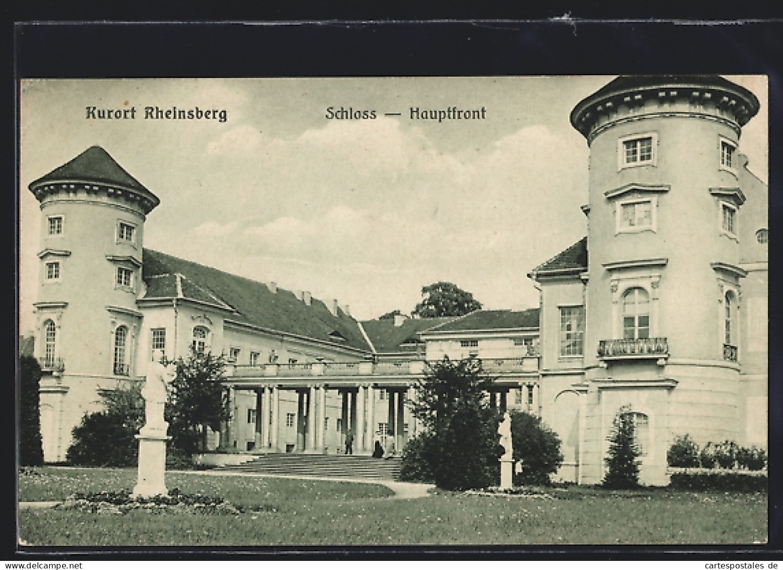 AK Rheinsberg, Schloss, Hauptfront  - Rheinsberg