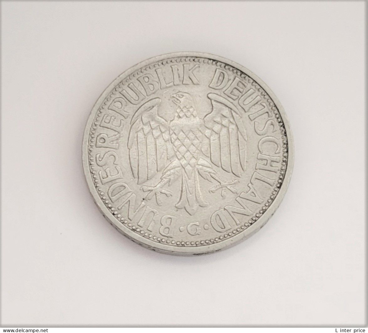 ALLEMAGNE - Rare Monnaie De 2 Mark 1951 (G) Aigle République Fédérale - TTB+ - 2 Marchi