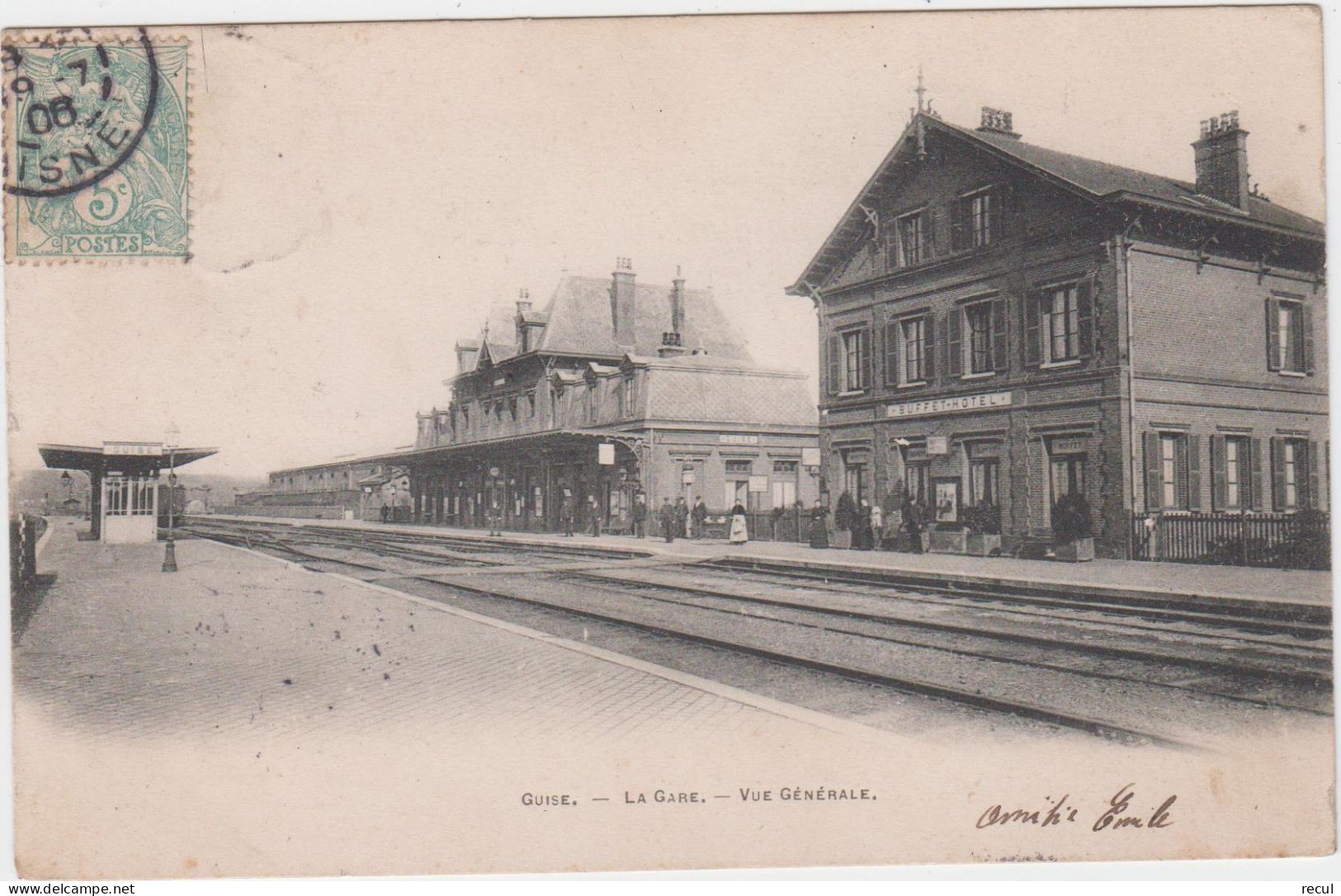 AISNE - GUISE - La Gare - Vue Générale - Guise